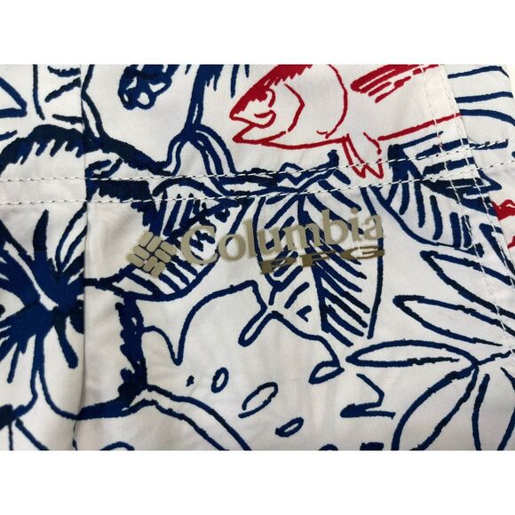 Columbia PFG Mens Sz 36 Fish Responsibly Tunafish Board Shorts‎ - Picture 4 of 5